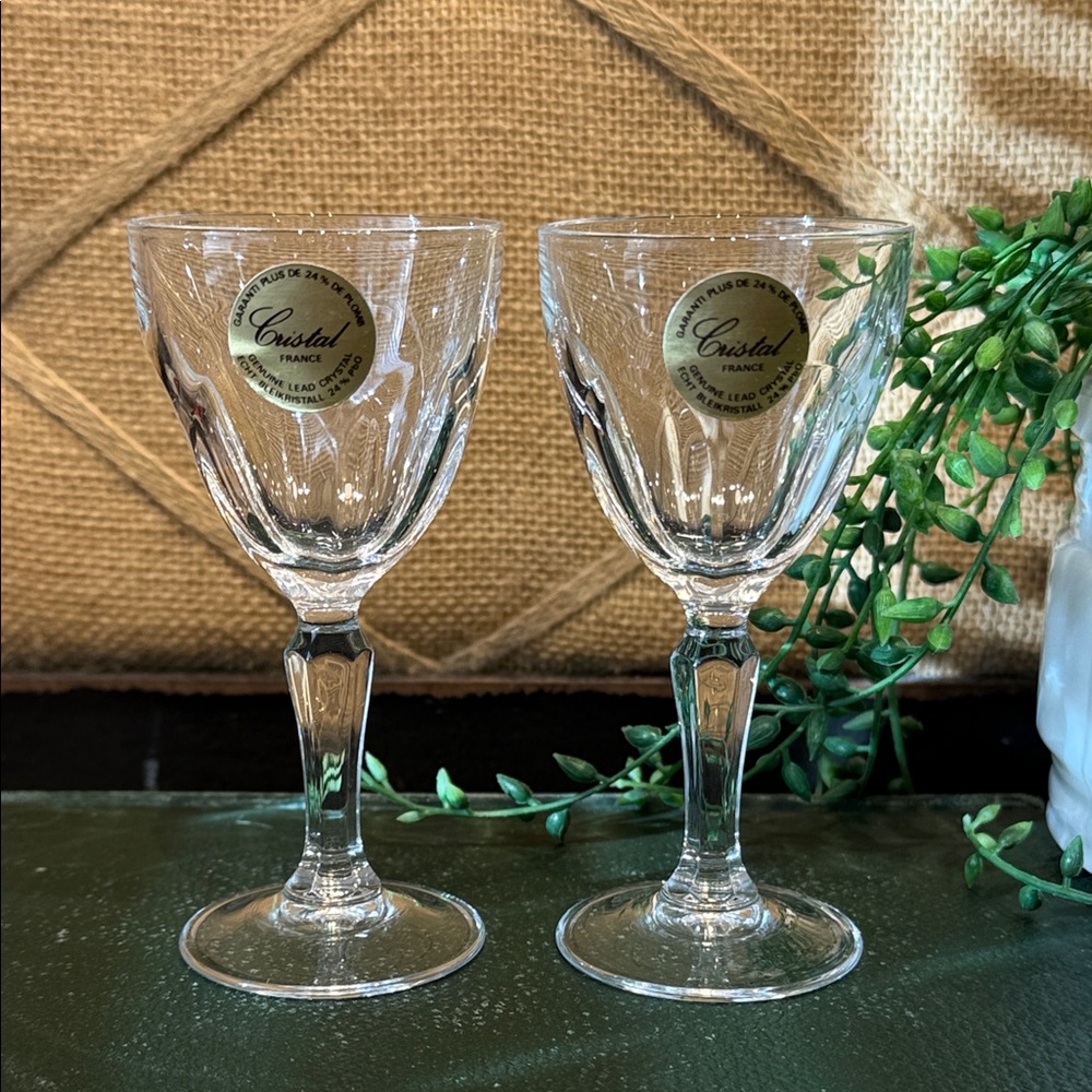 Crystal Liquor Glasses